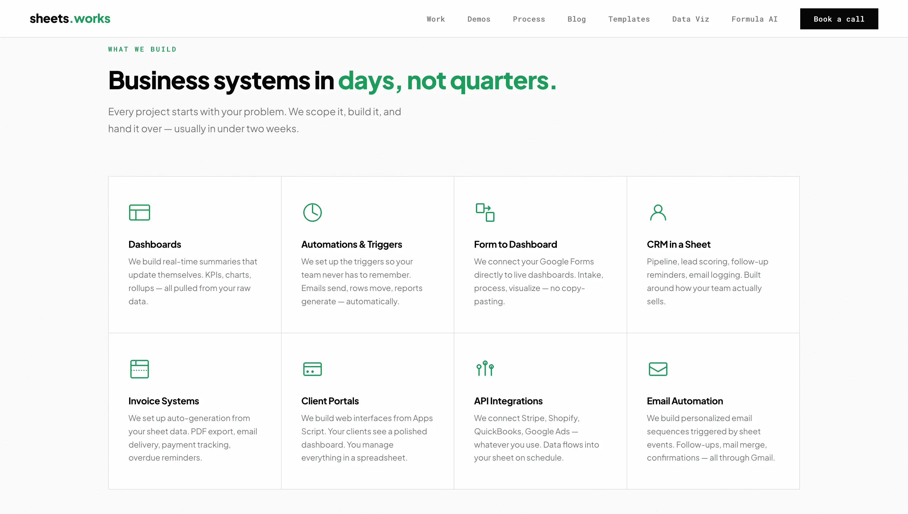 Screenshot 3 of sheets.works