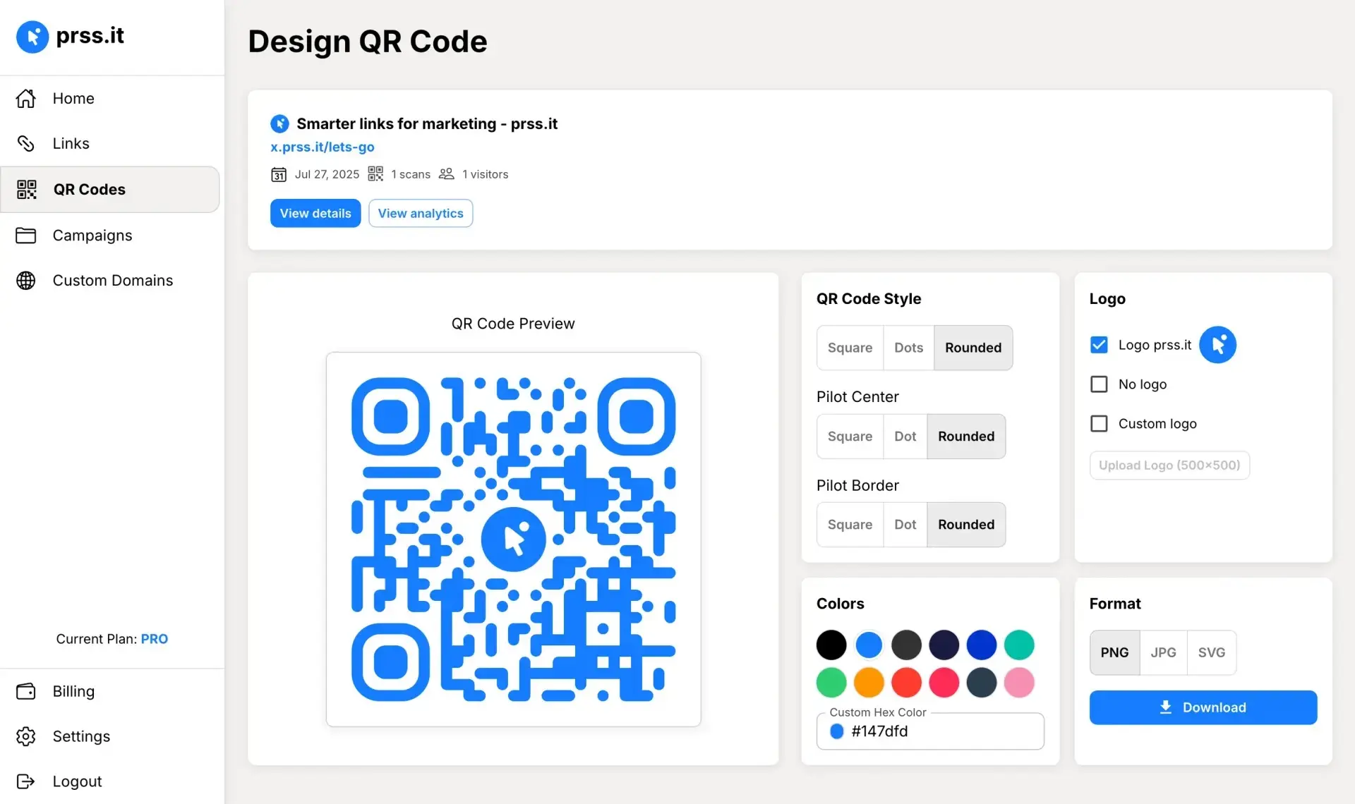 Screenshot 1 of prss.it