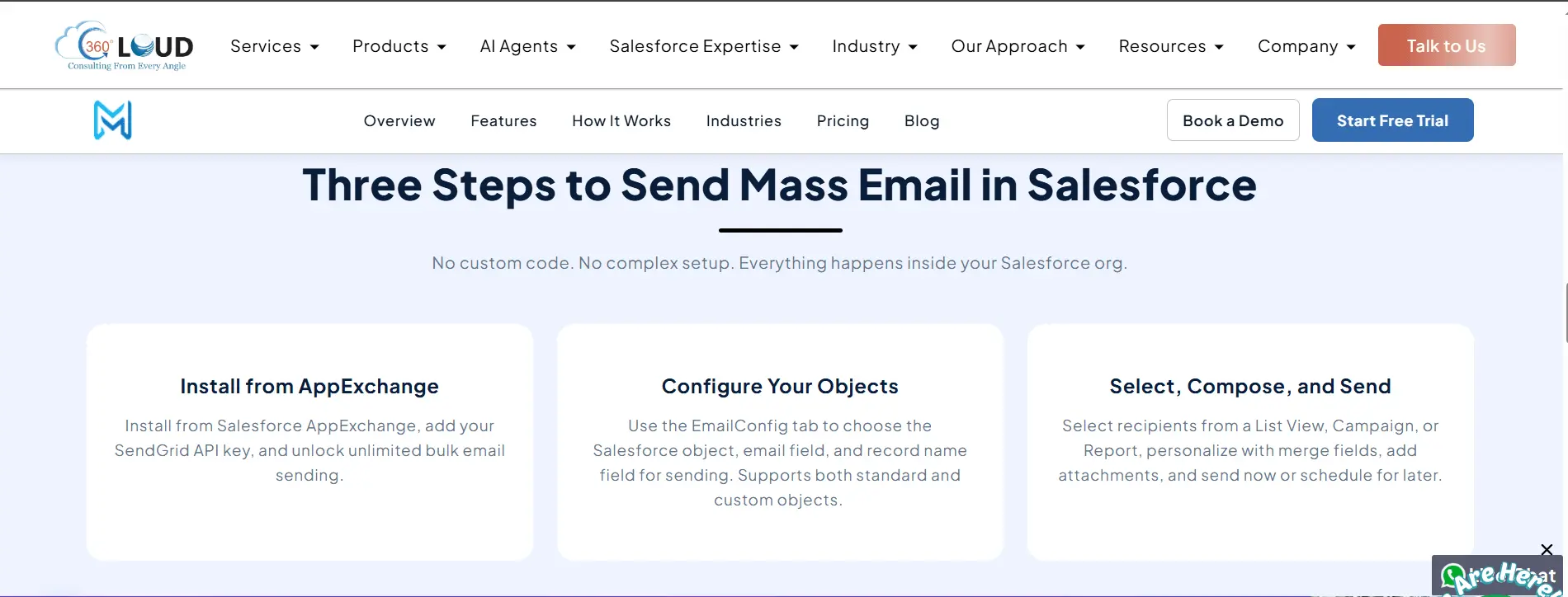 Screenshot 1 of Mass Mailer