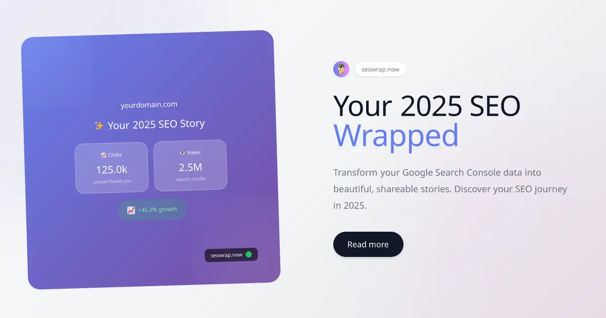Screenshot 1 of Seowrap.now
