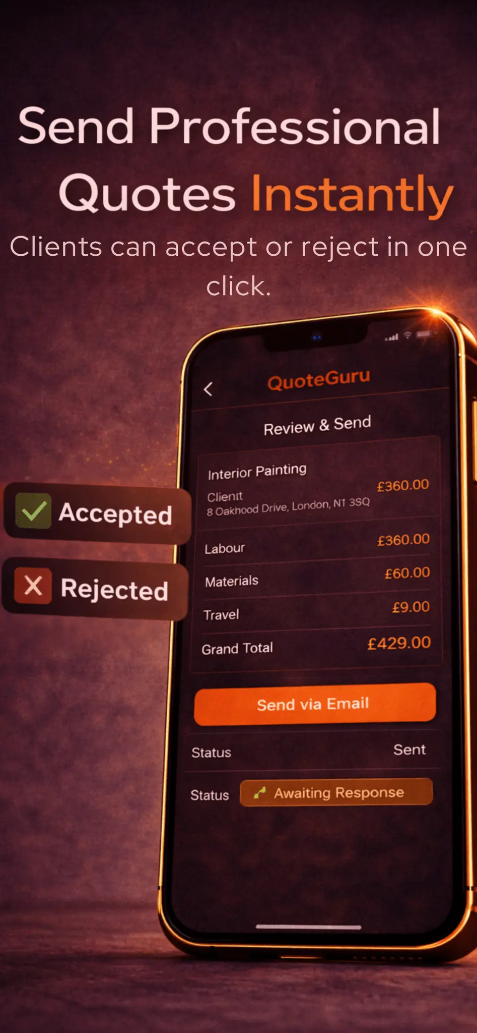 Screenshot 4 of QuoteGuru–Quote App for Trades