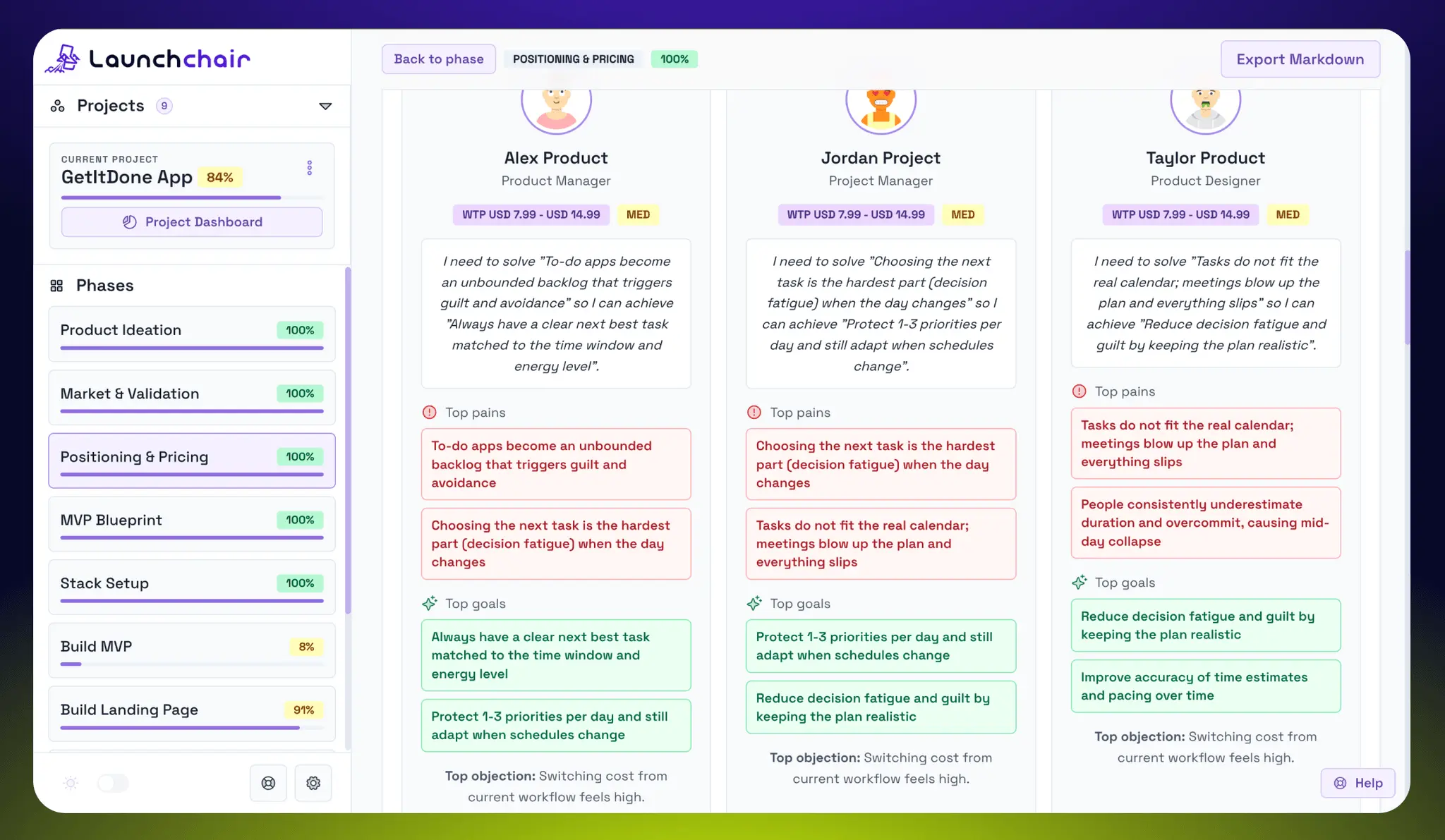 Screenshot 2 of LaunchChair