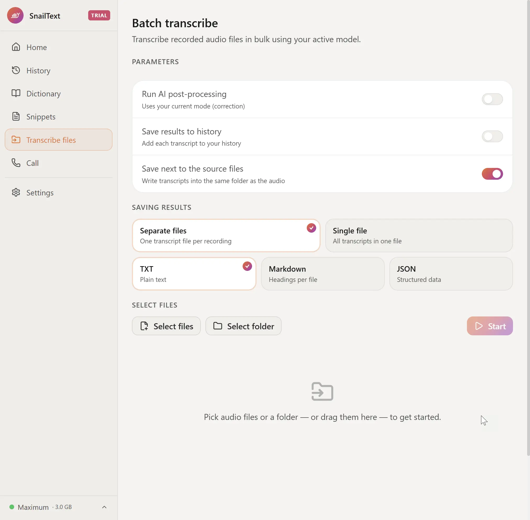 Screenshot 4 of SnailText