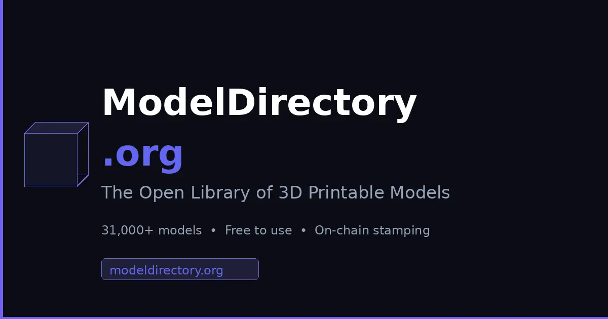 Screenshot 1 of ModelDirectory.org