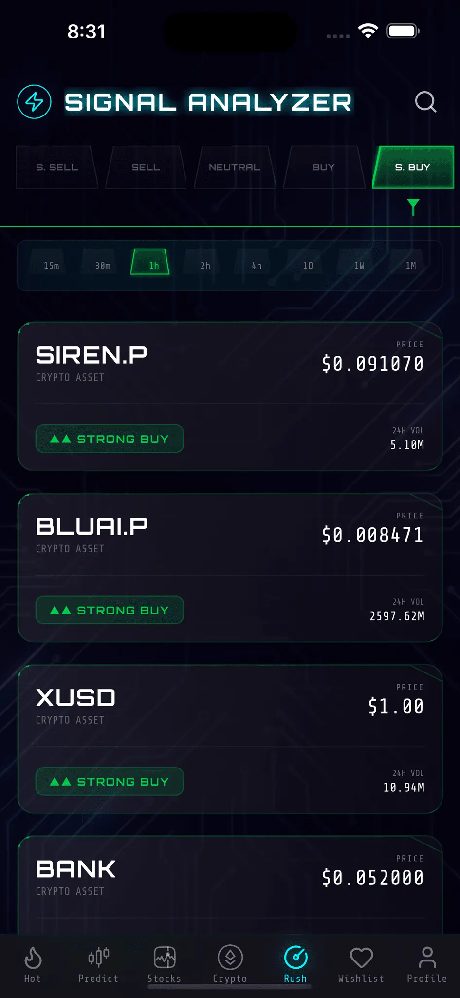 Screenshot 5 of AURA - Market Technical Indicators