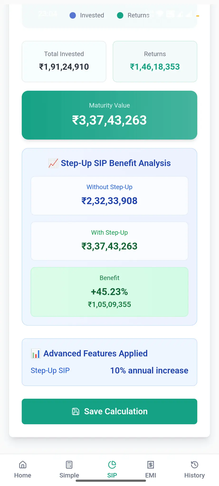 Screenshot 5 of Financial Calculator - Apps on Google