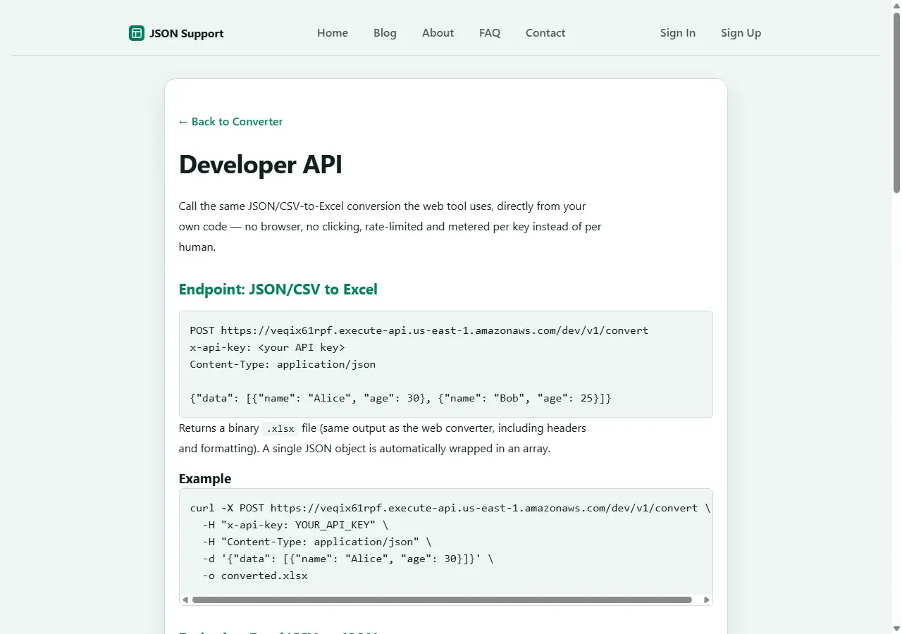 Screenshot 2 of JSON Support