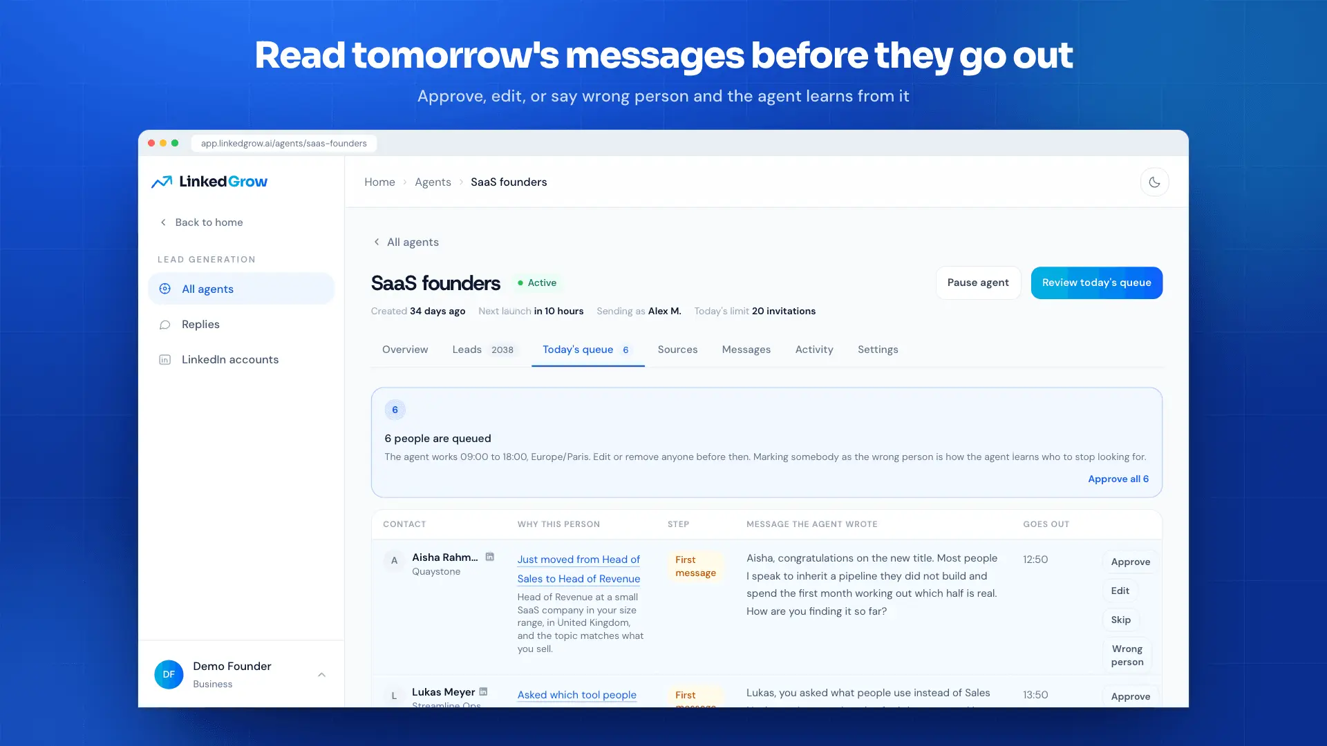 Screenshot 5 of LinkedGrow