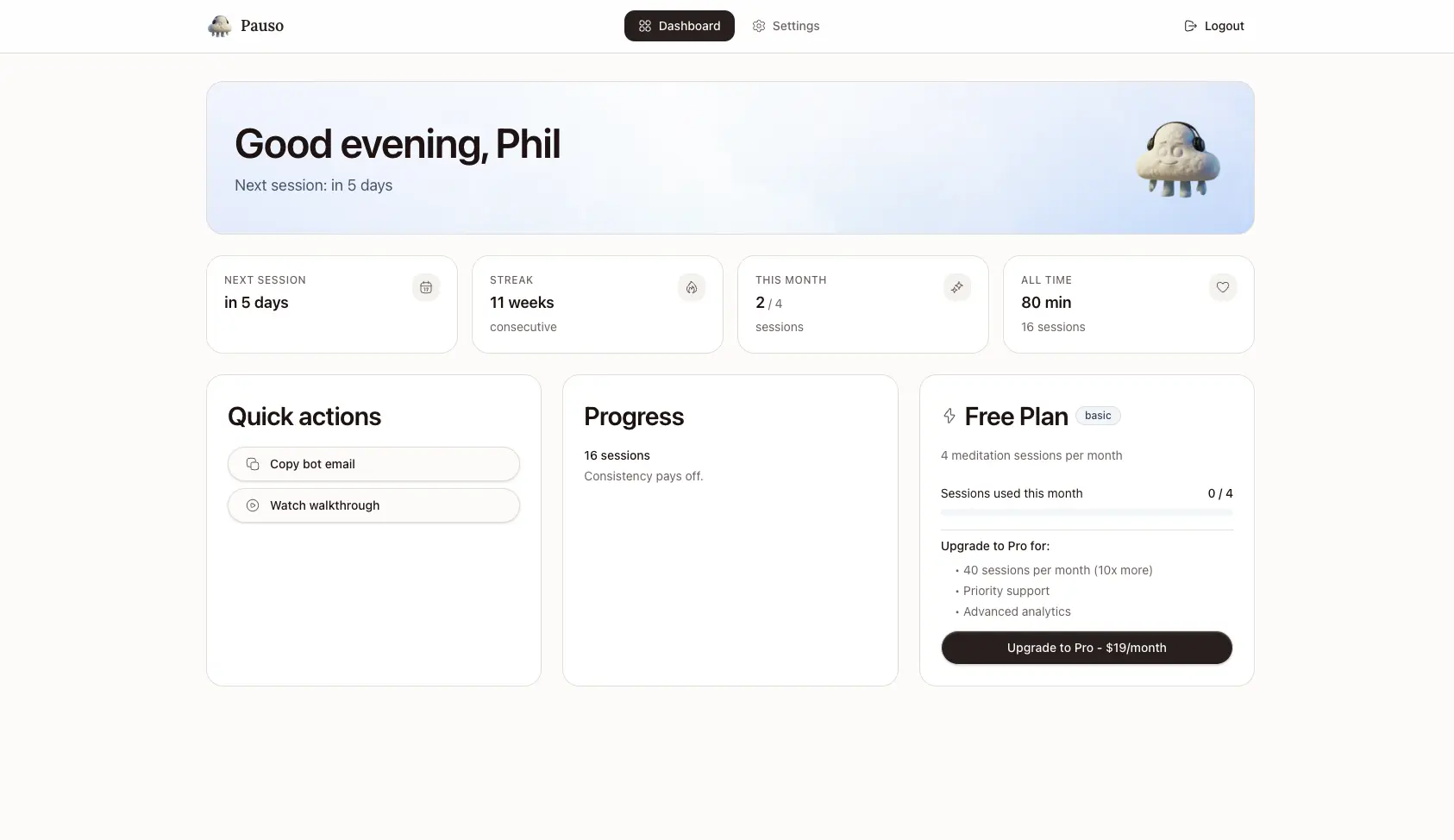 Screenshot 3 of Pauso