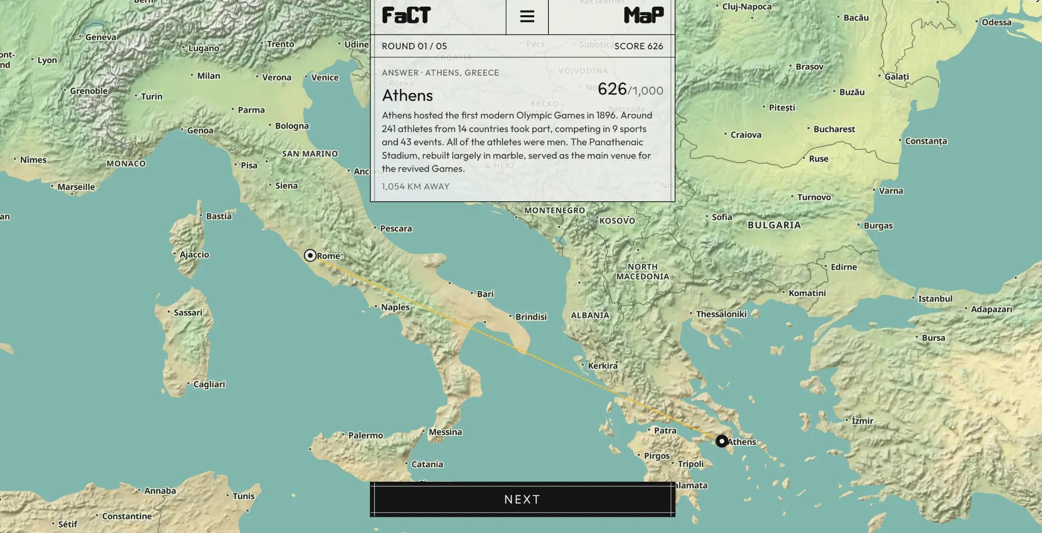 Screenshot 3 of FactMap