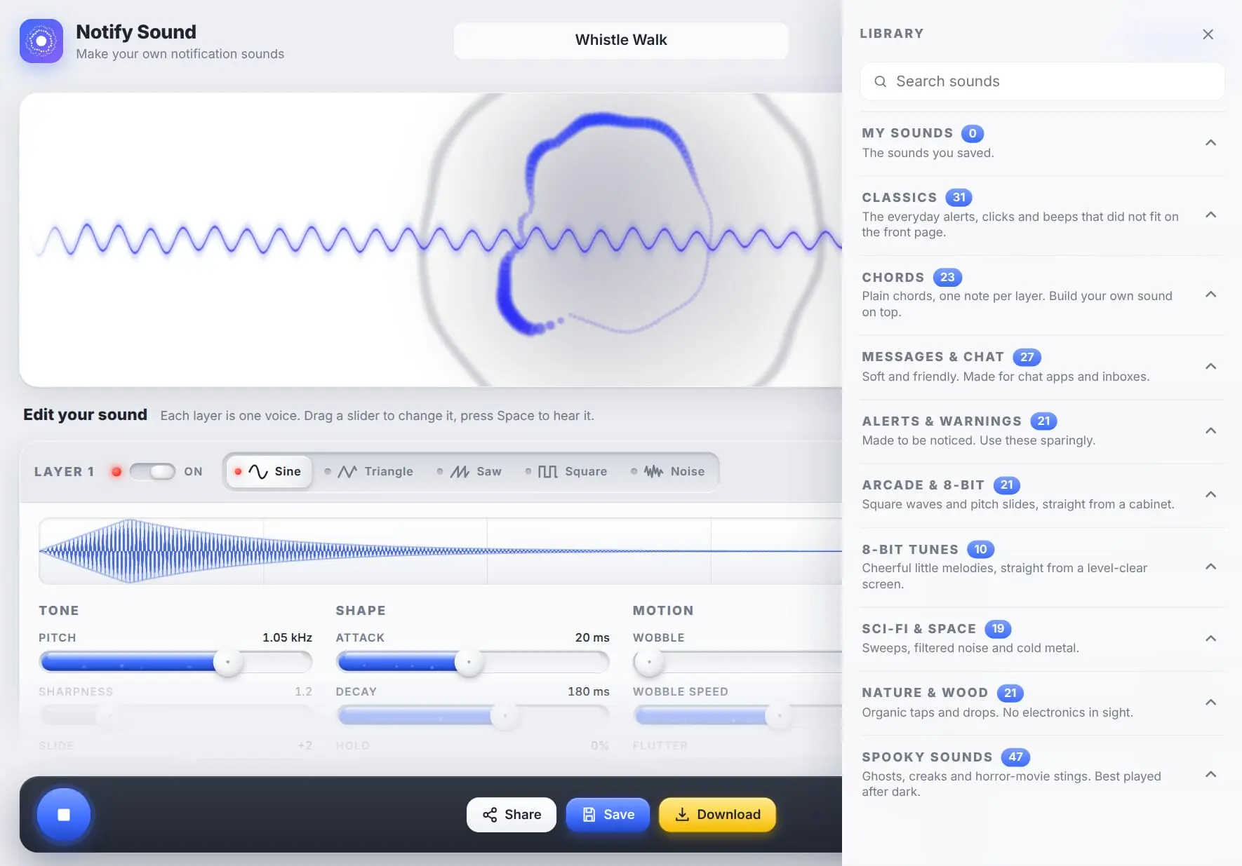 Screenshot 6 of Notify Sound