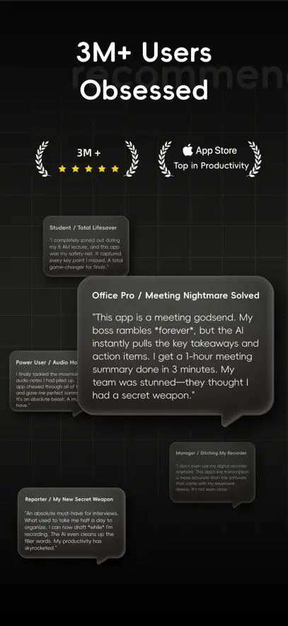 Screenshot 4 of Atter AI - Meeting Note Taker