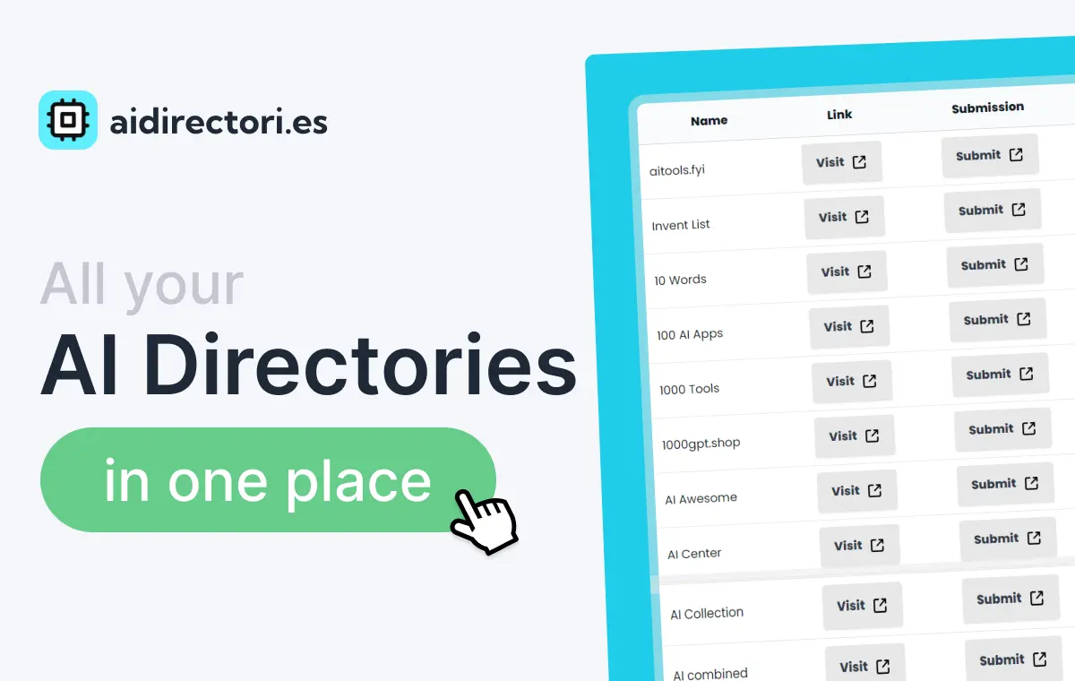 Screenshot 1 of AI Directories