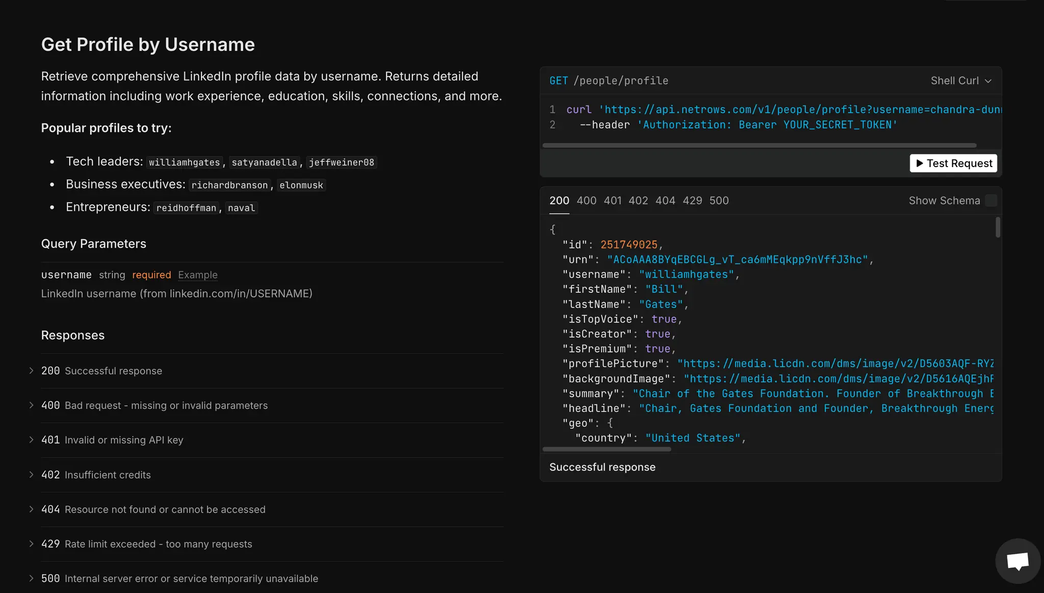 Screenshot 8 of Netrows - Professional Data API