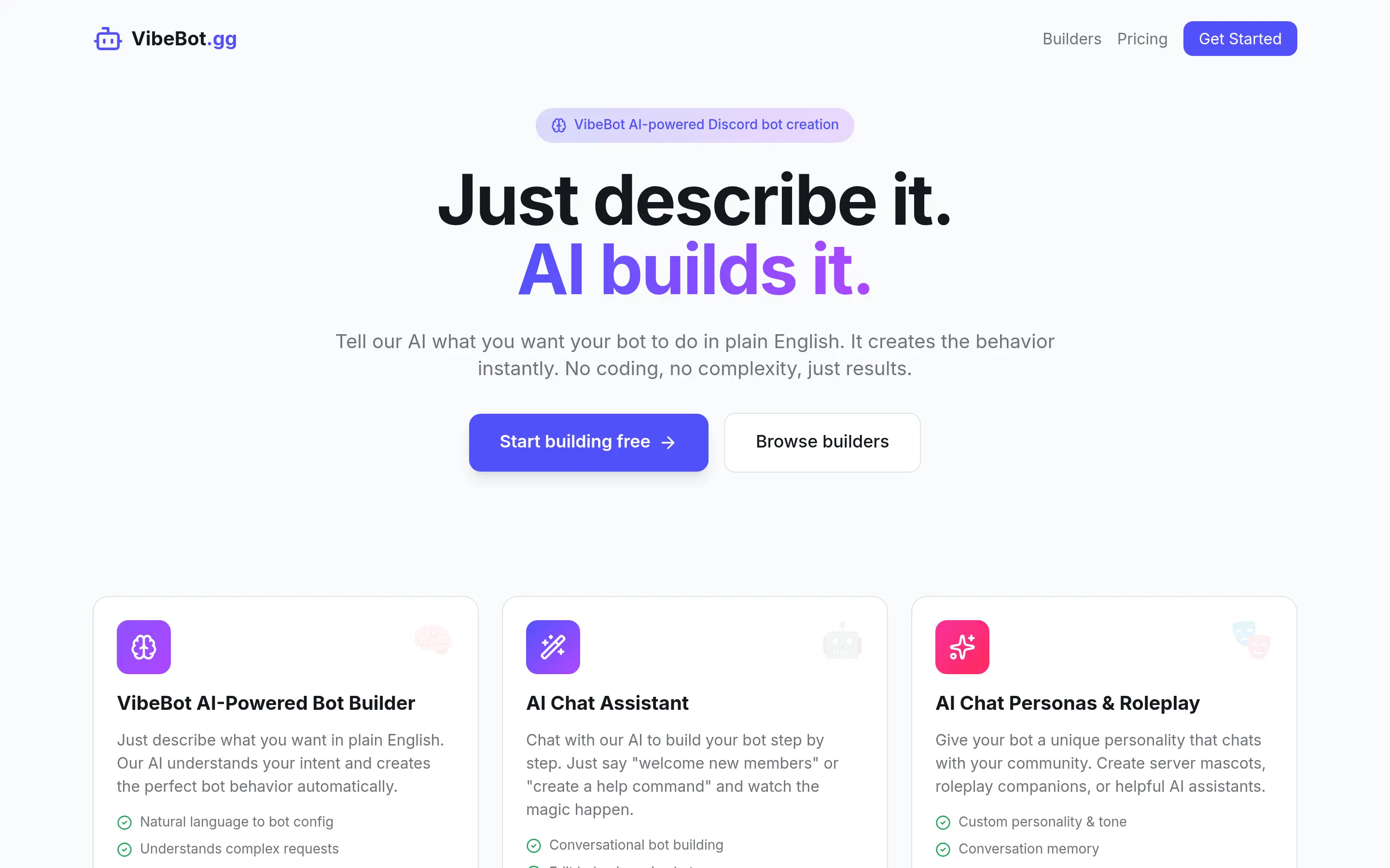 Screenshot 3 of VibeBot
