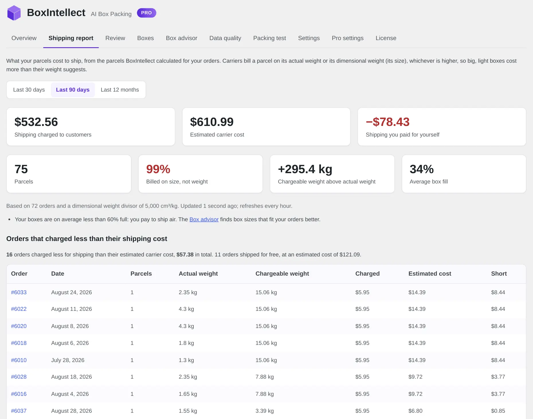 Screenshot 7 of BoxIntellect
