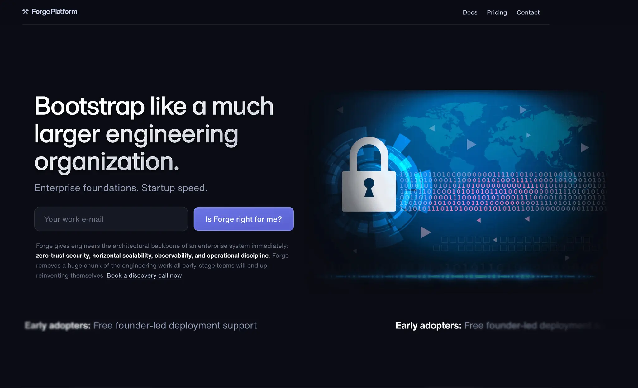 Screenshot 1 of Forge Platform