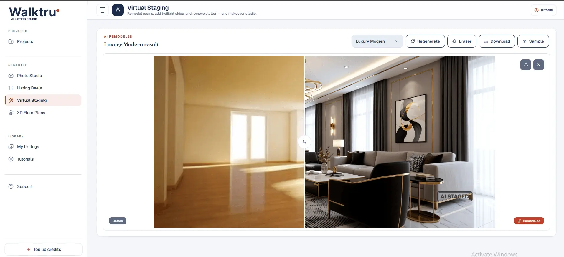Screenshot 2 of Walktru
