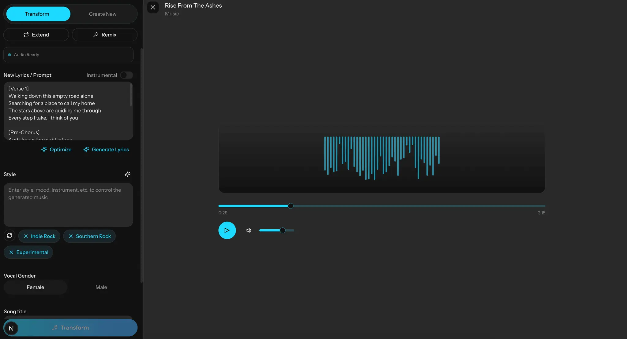 Screenshot 2 of Musyx AI