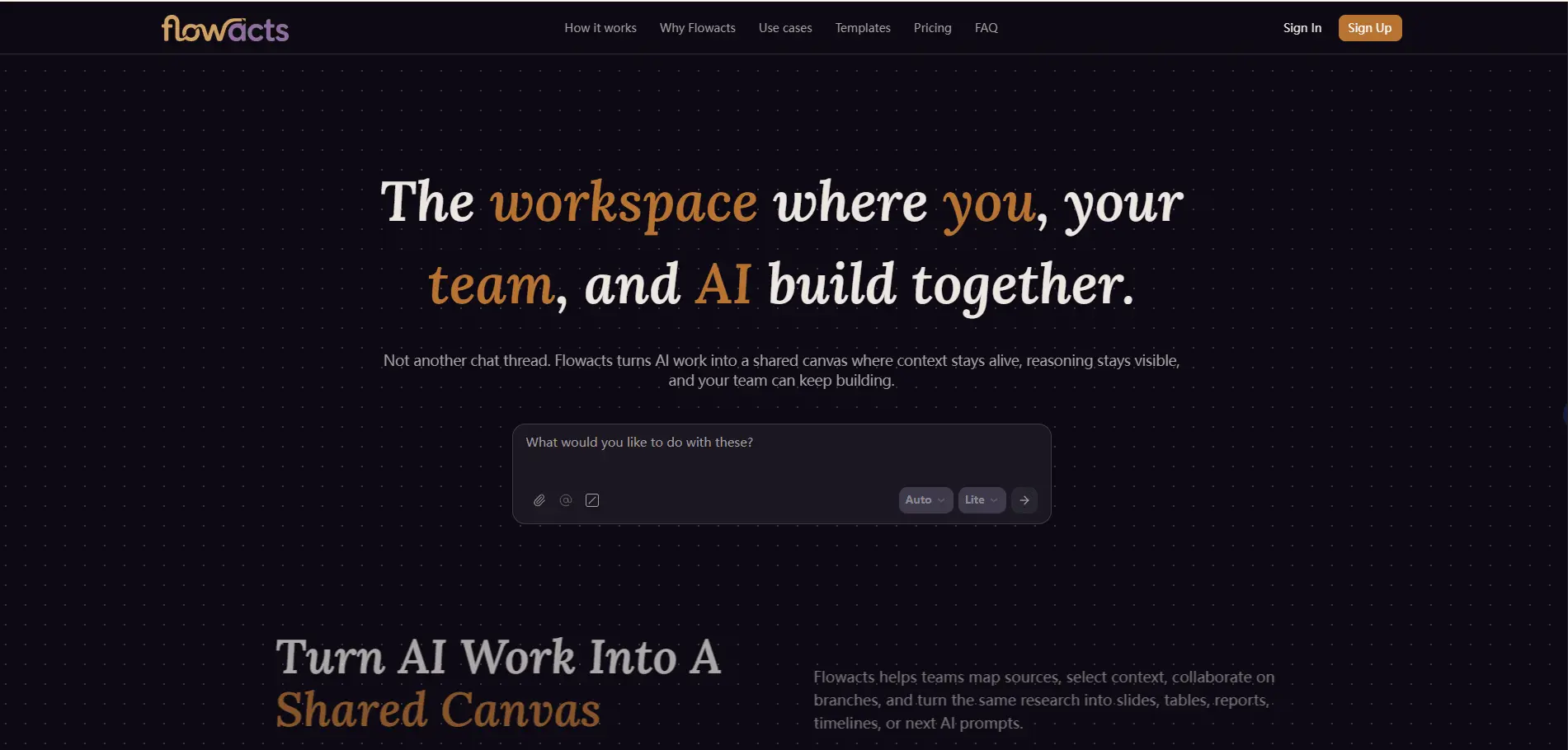 Screenshot 1 of Flowacts