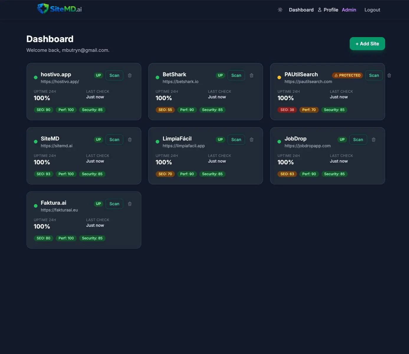 Screenshot 2 of SiteMd