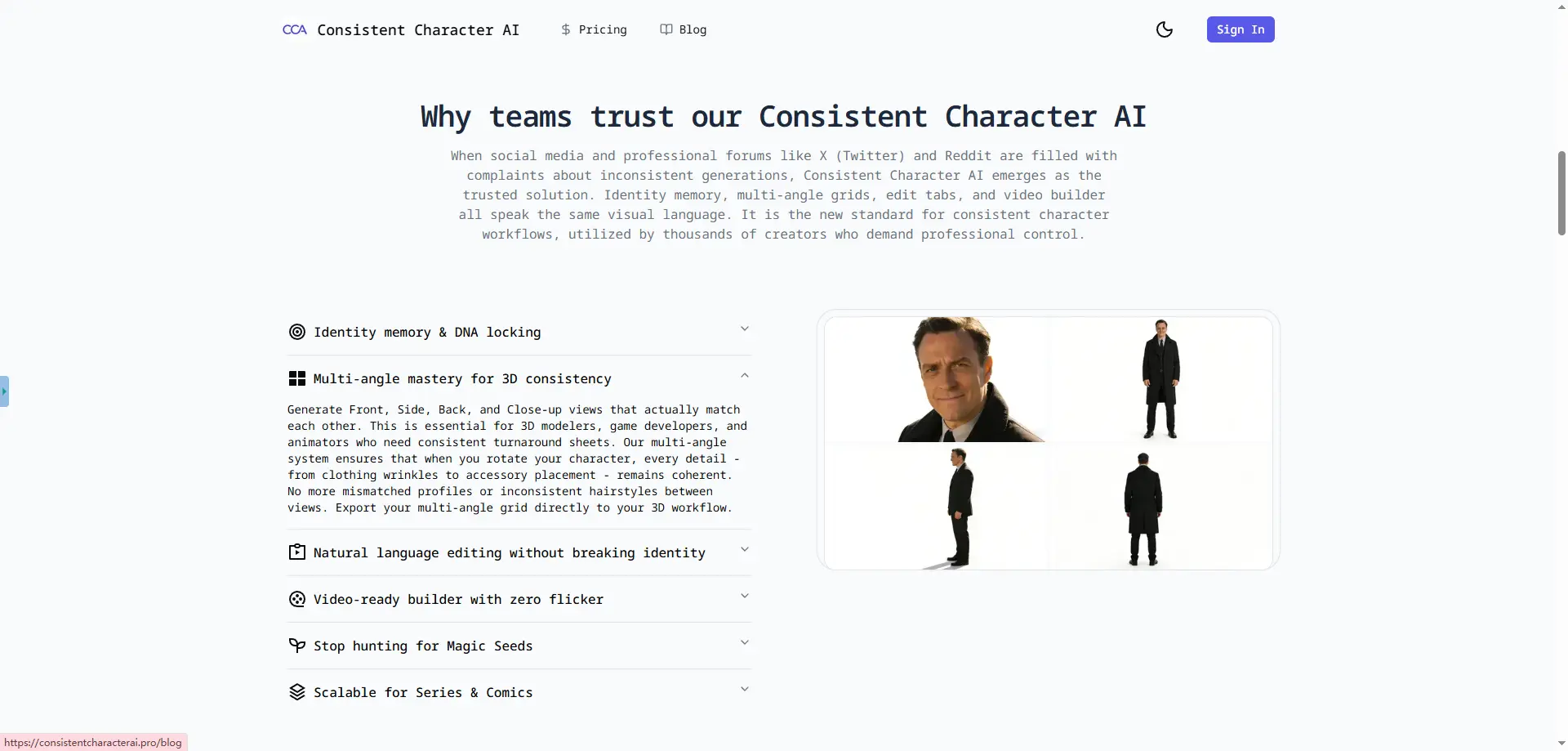 Screenshot 8 of Consistent Character AI