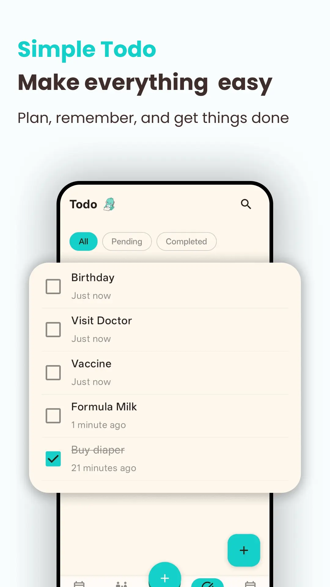 Screenshot 3 of Simple Baby Tracker