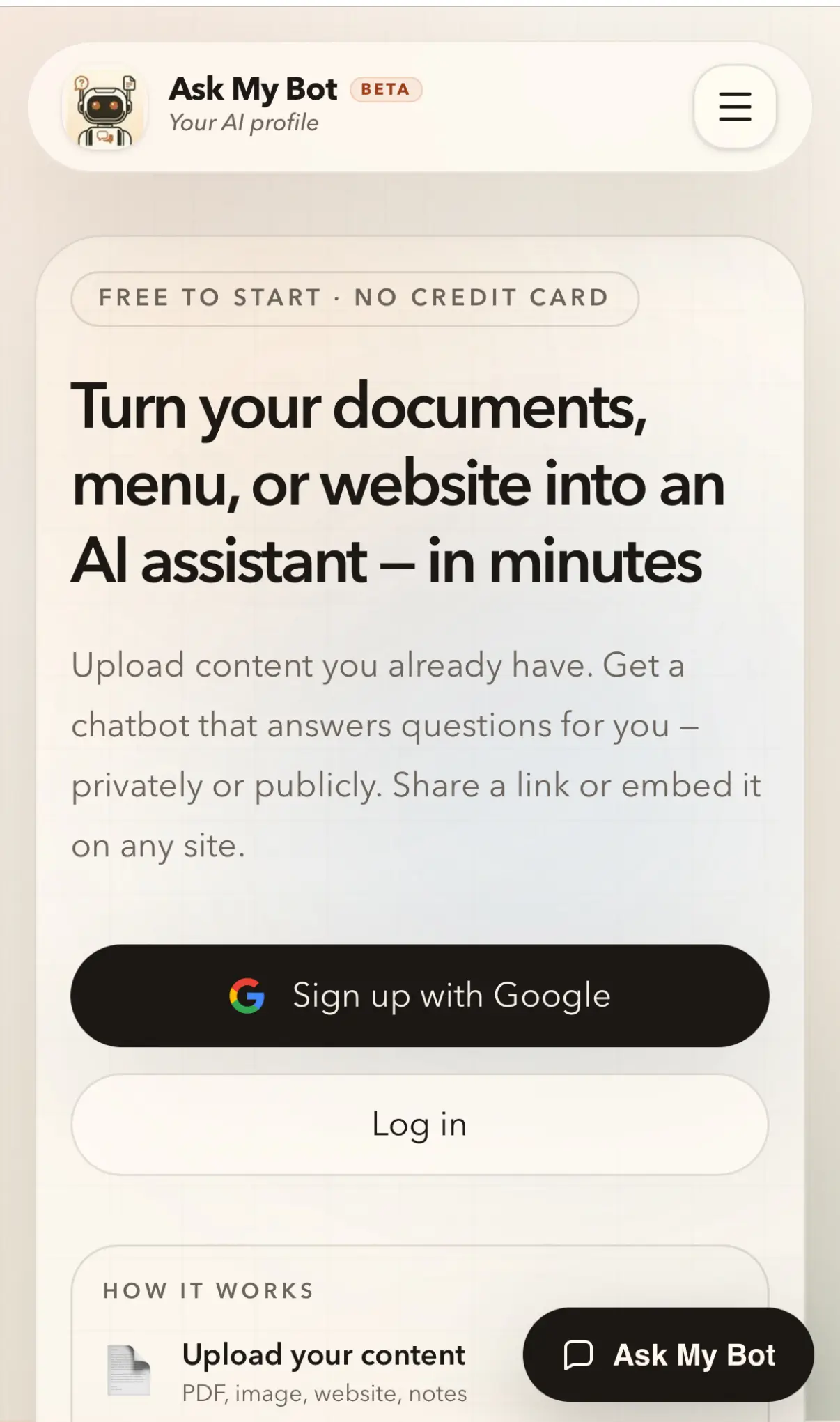 Screenshot 4 of Ask My Bot