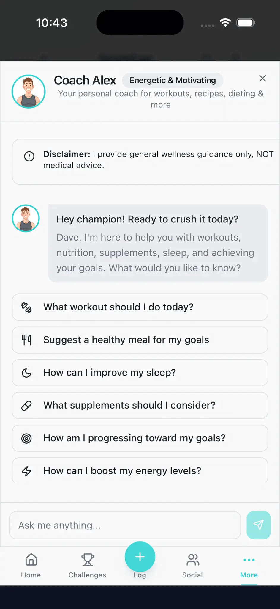 Screenshot 3 of StrideFuel
