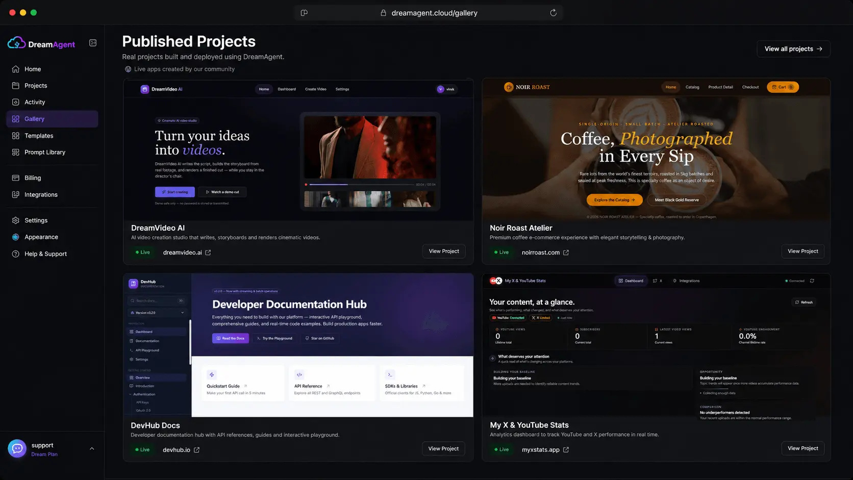 Screenshot 4 of DreamAgent