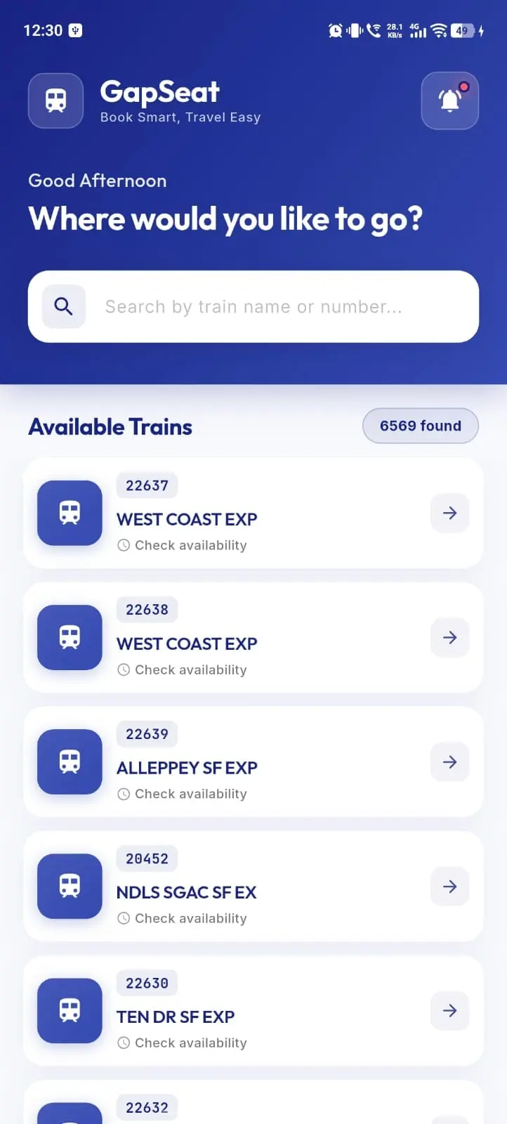 Screenshot 3 of GapSeat