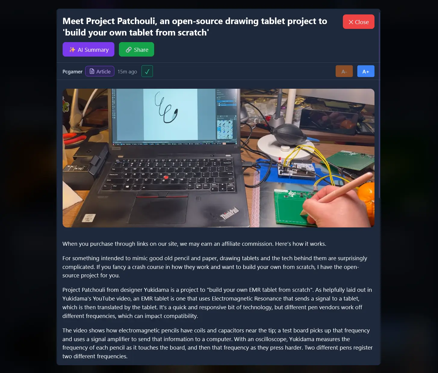 Screenshot 4 of RSS Kit