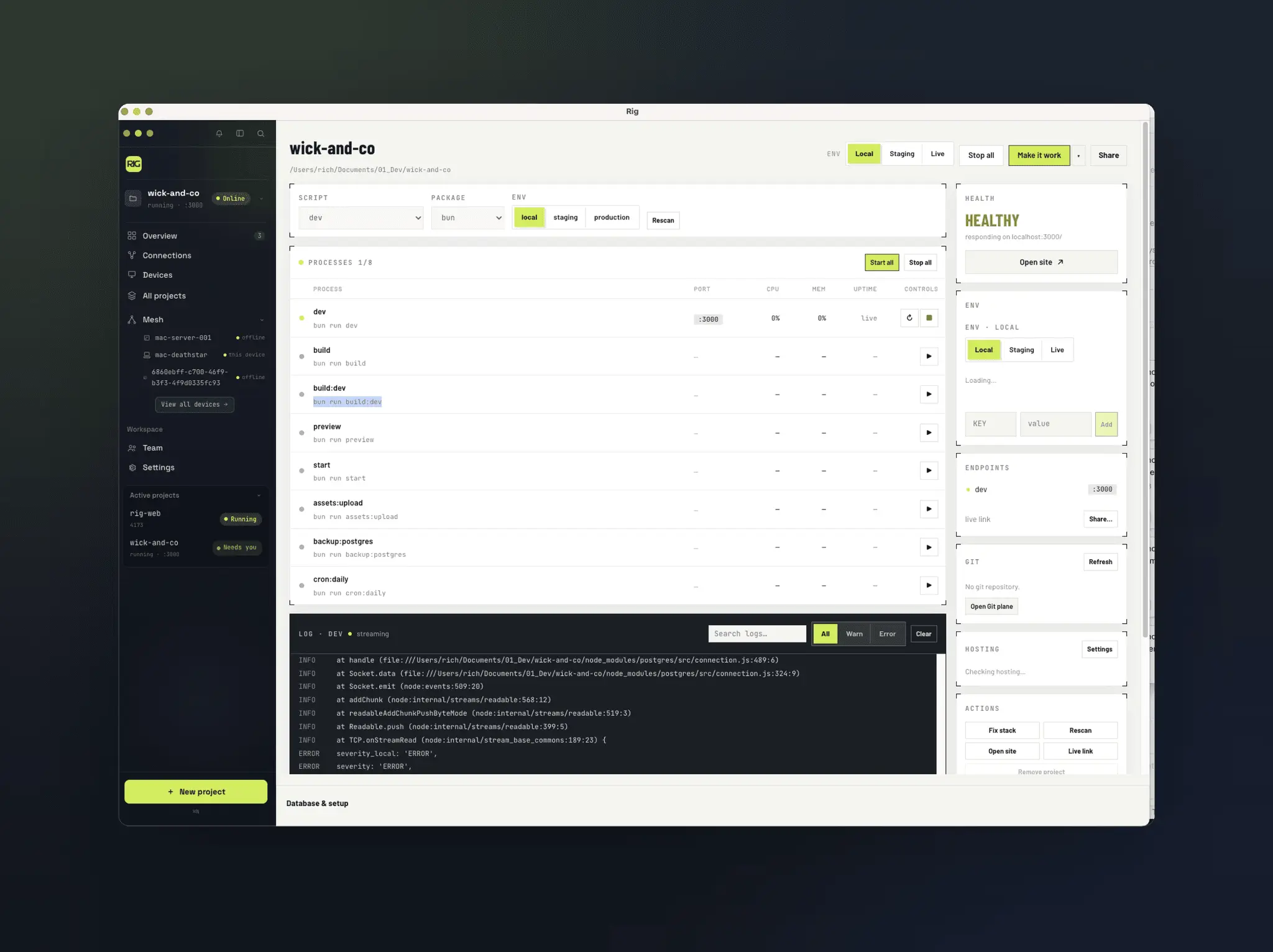Screenshot 6 of Rig