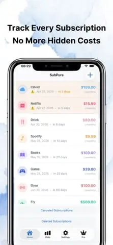 Screenshot 3 of SubPure: Subscription Tracker