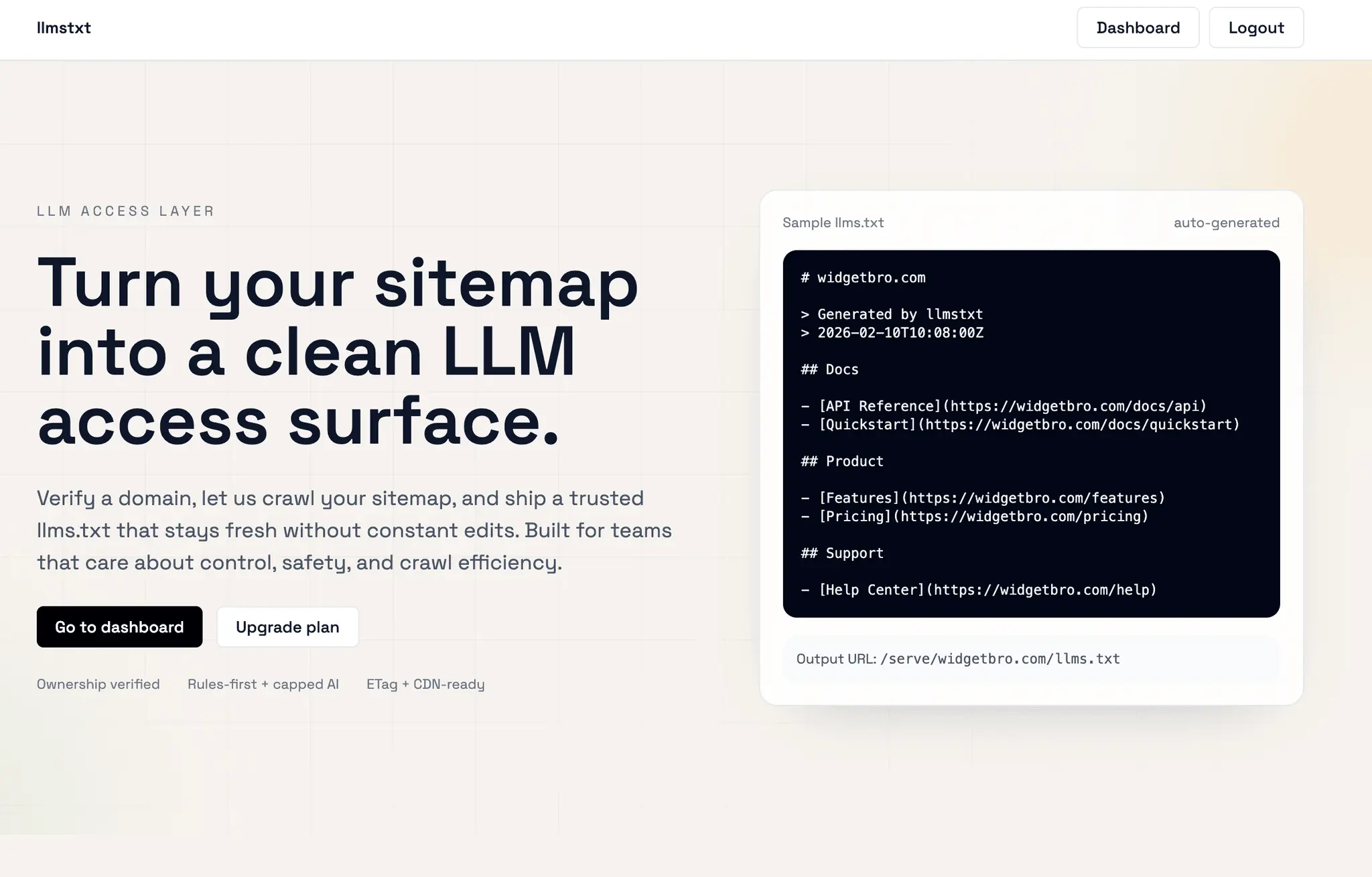 Screenshot 5 of llmstxt.click