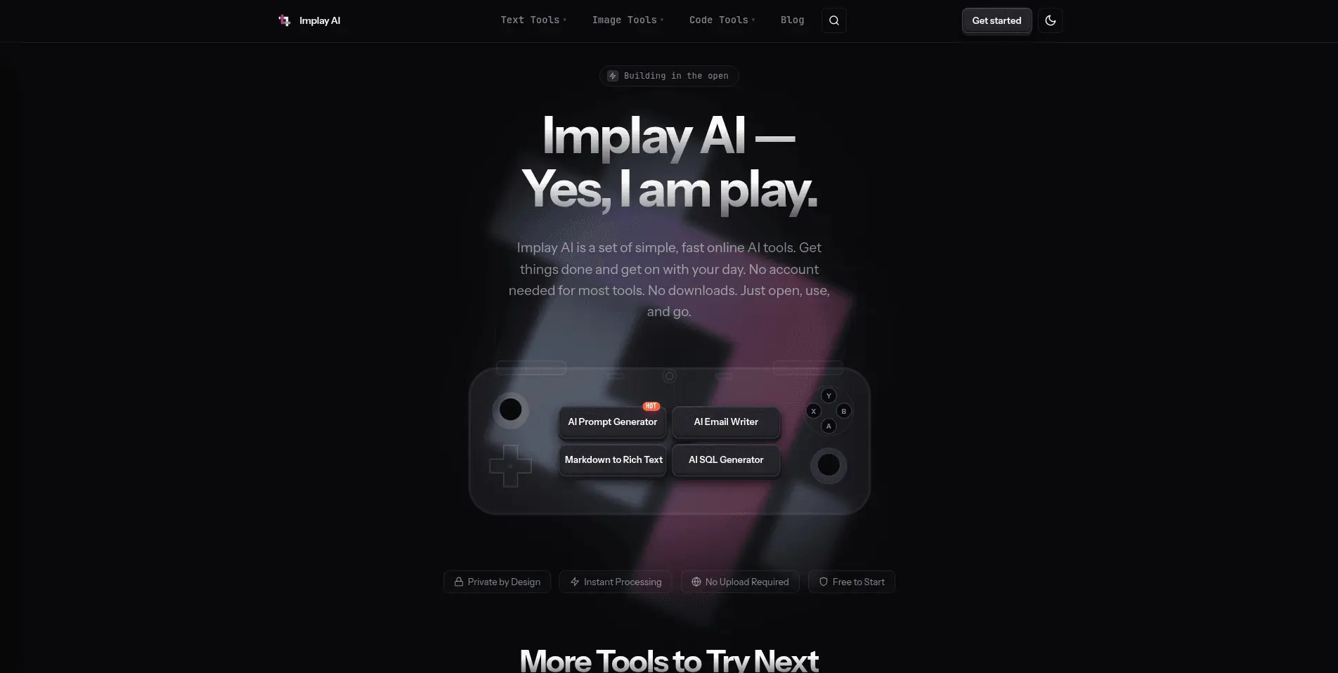 Screenshot 1 of Implay AI