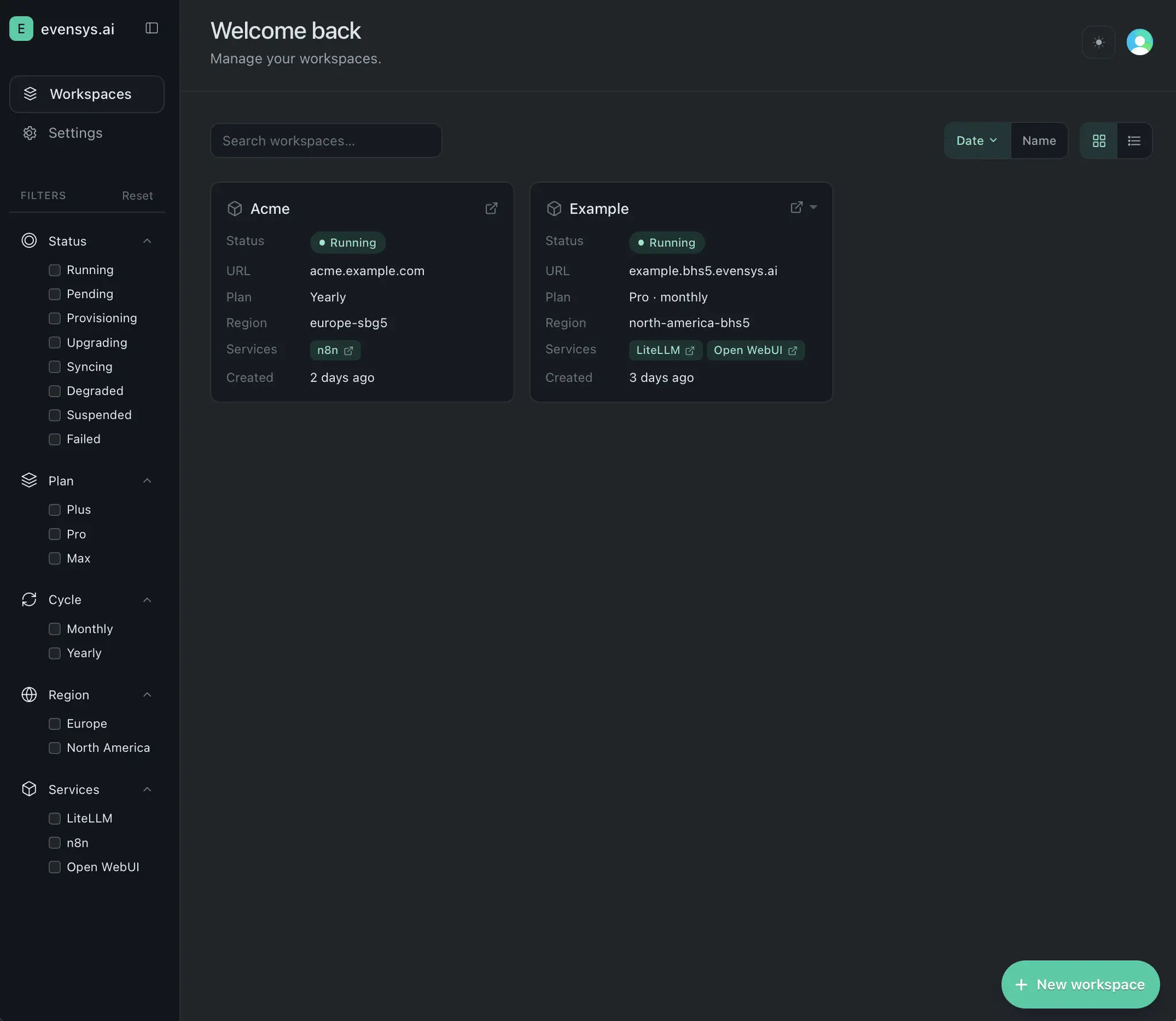 Screenshot 2 of Evensys