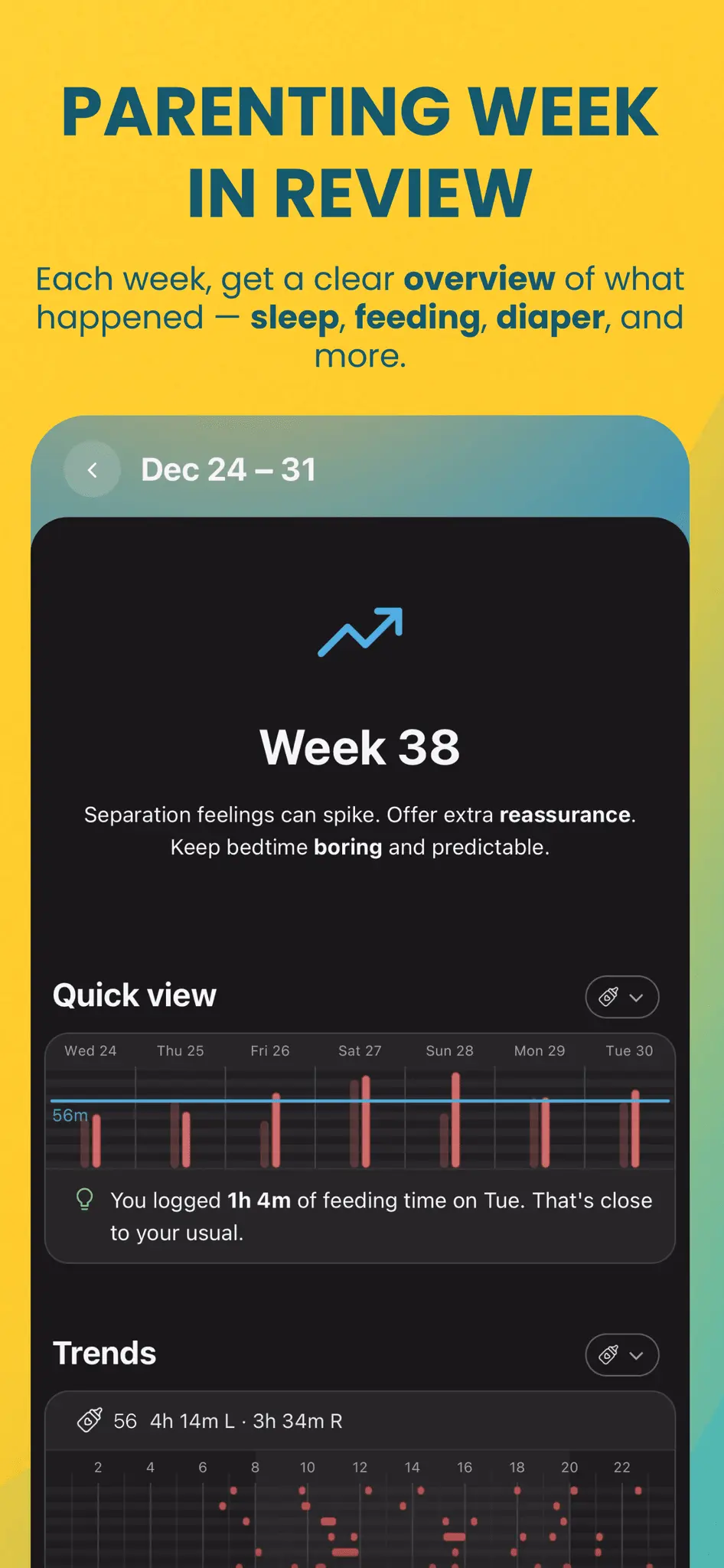 Screenshot 3 of Nurtura Daily: Baby Tracker
