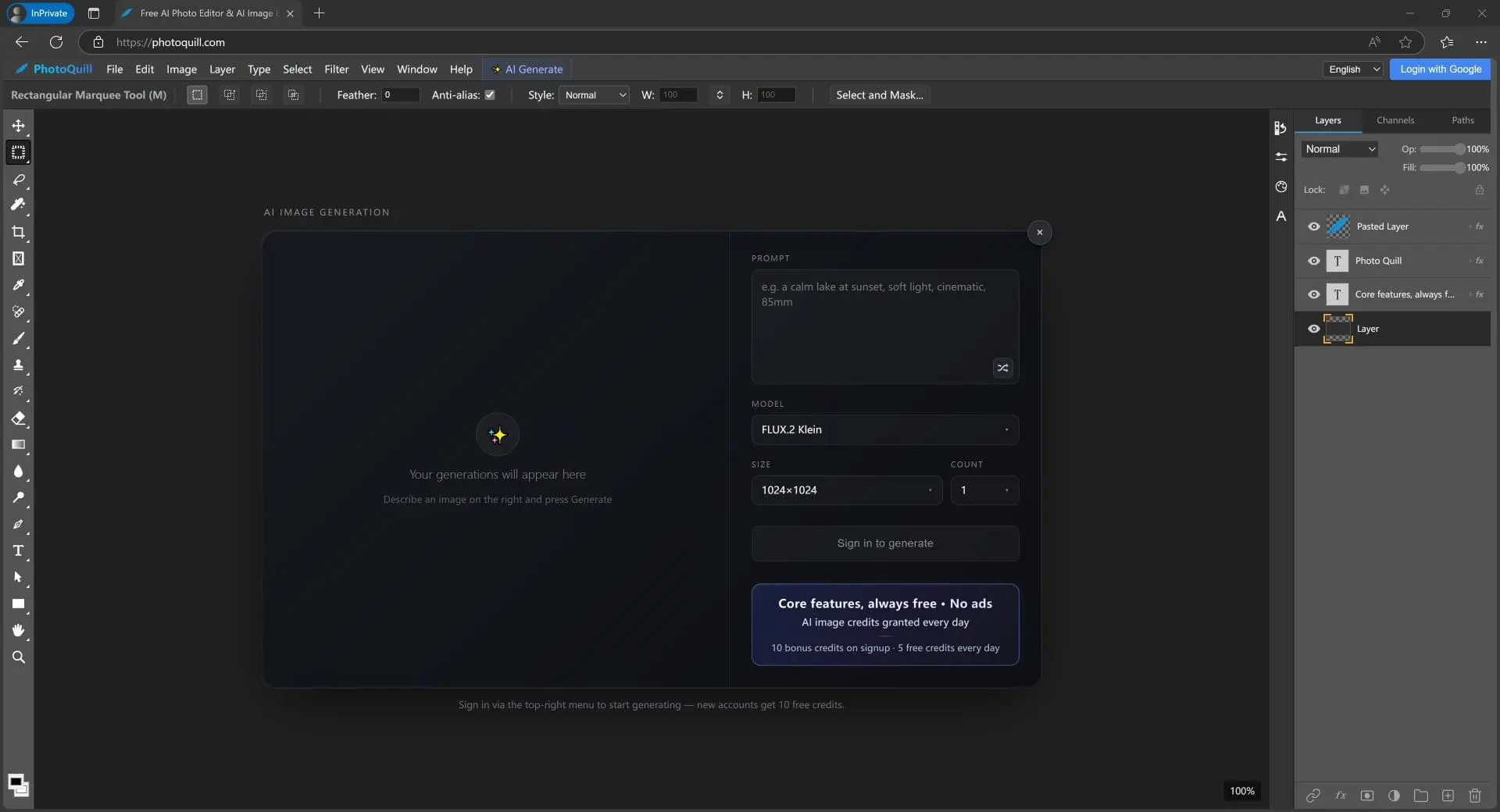 Screenshot 2 of PhotoQuill