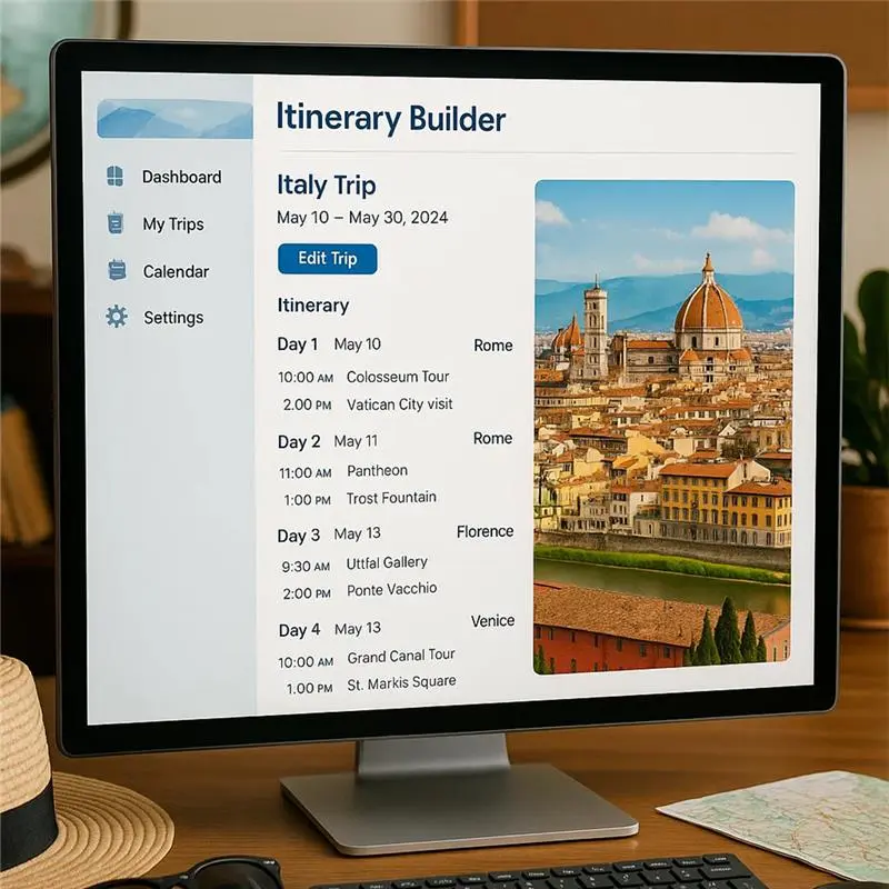 Screenshot 2 of Travel Itinerary Builder Software