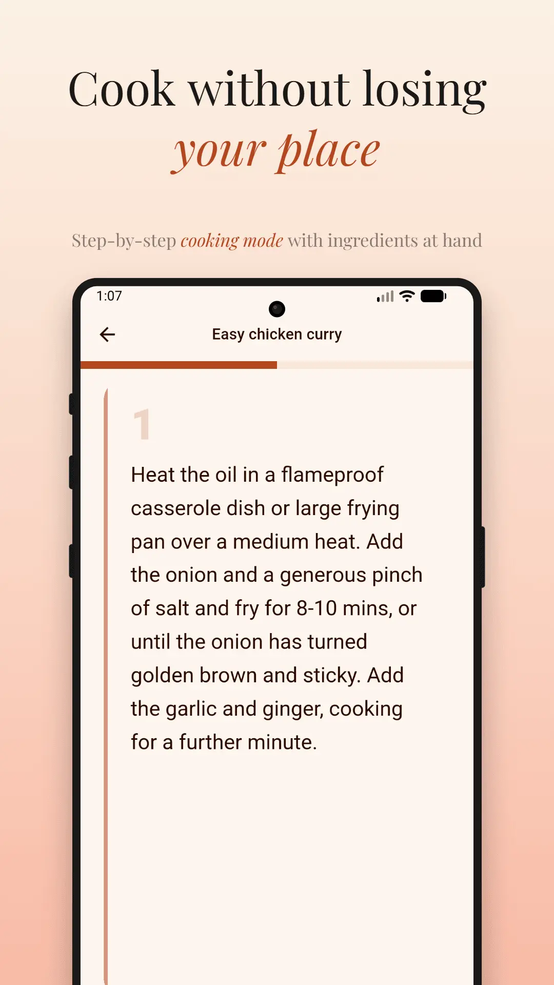 Screenshot 1 of DinnerFlow