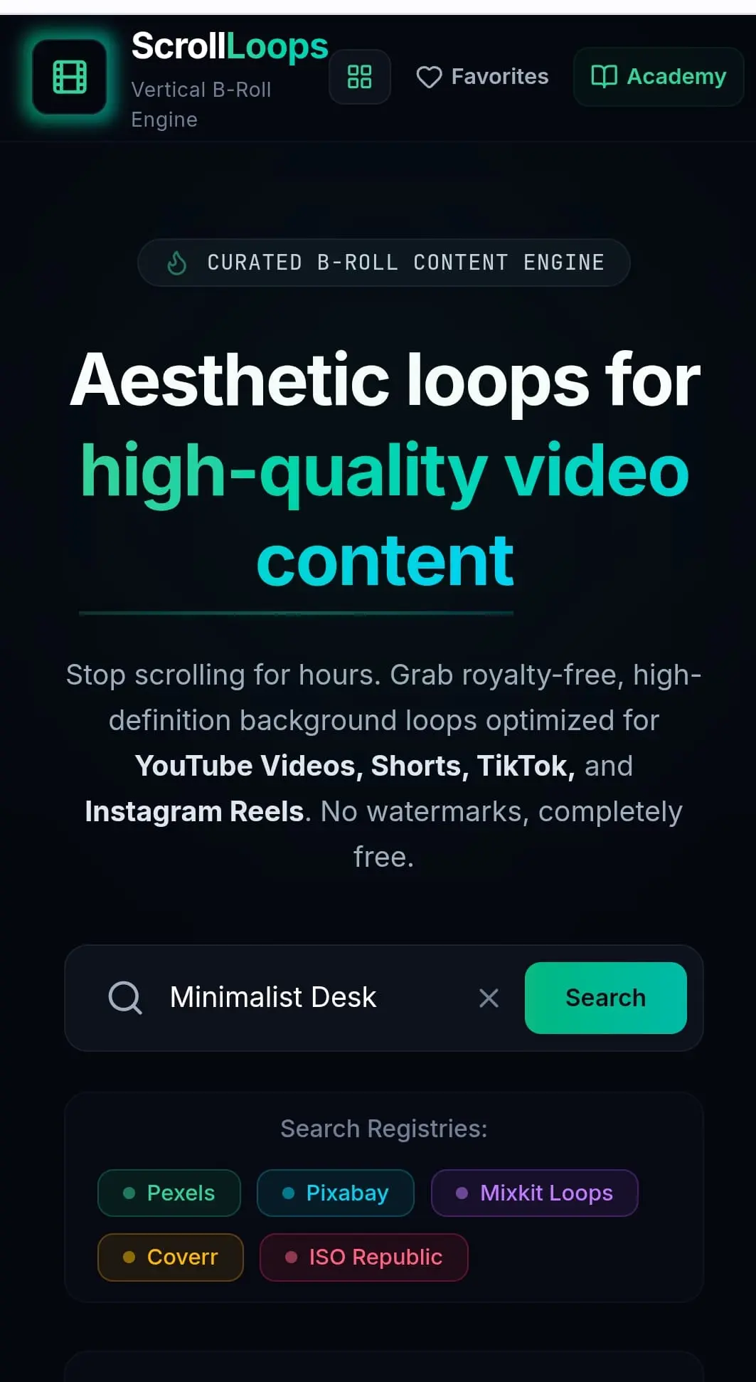 Screenshot 1 of Scroll Loops