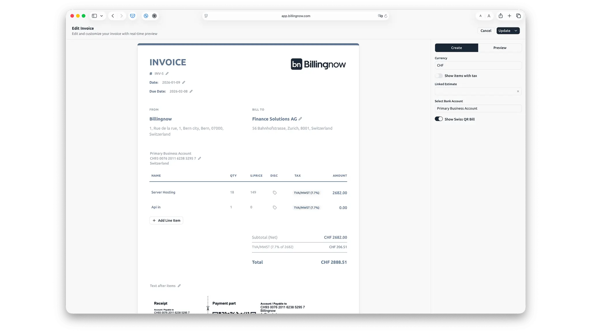 Screenshot 2 of Billing Now