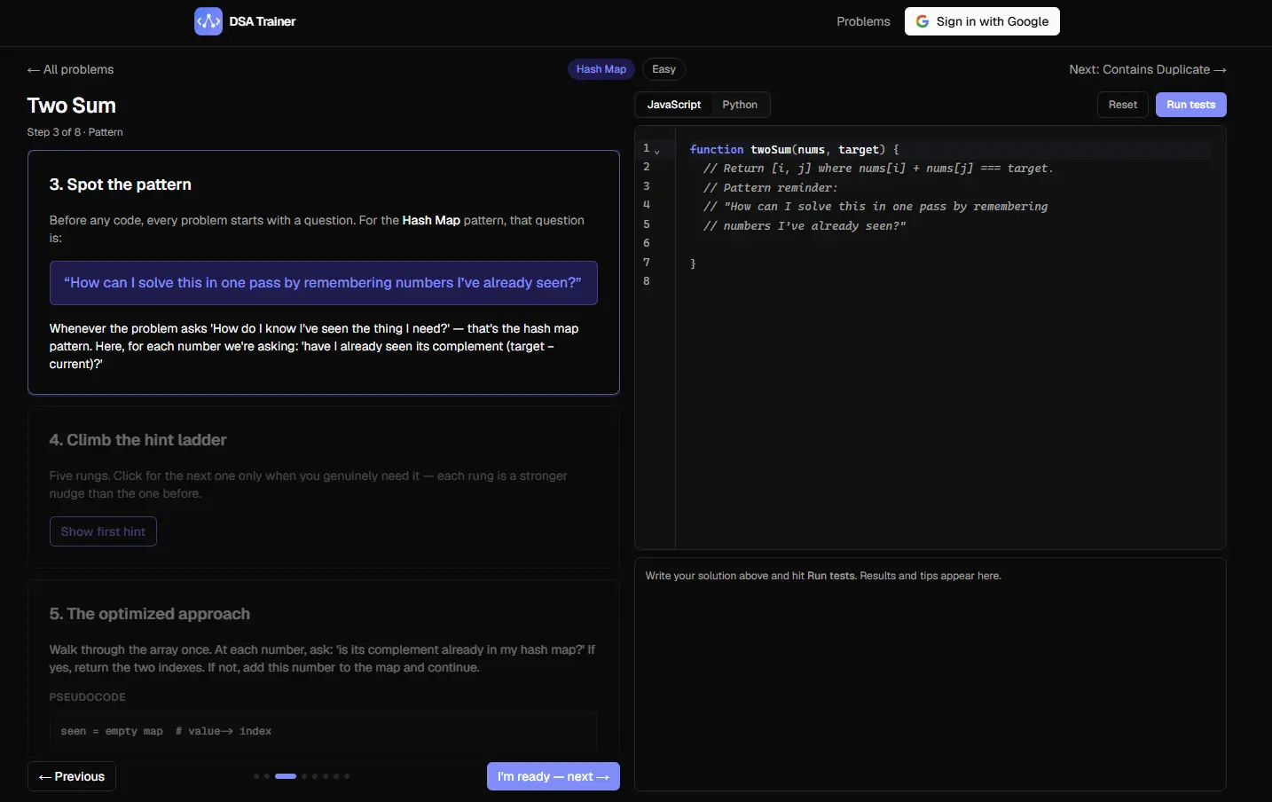 Screenshot 6 of DSA Trainer