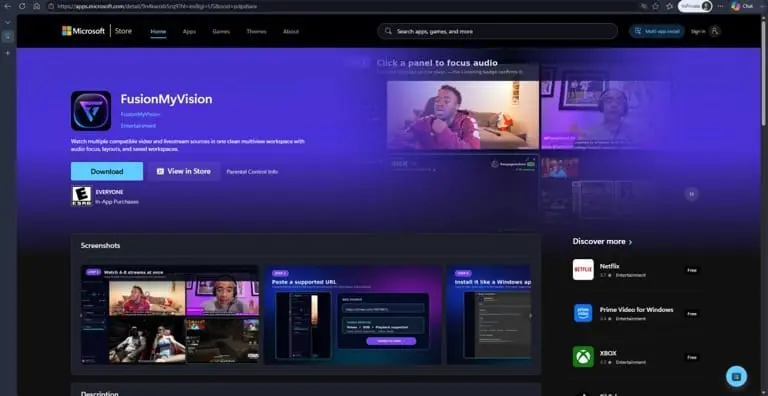 Screenshot 5 of FusionMyVision