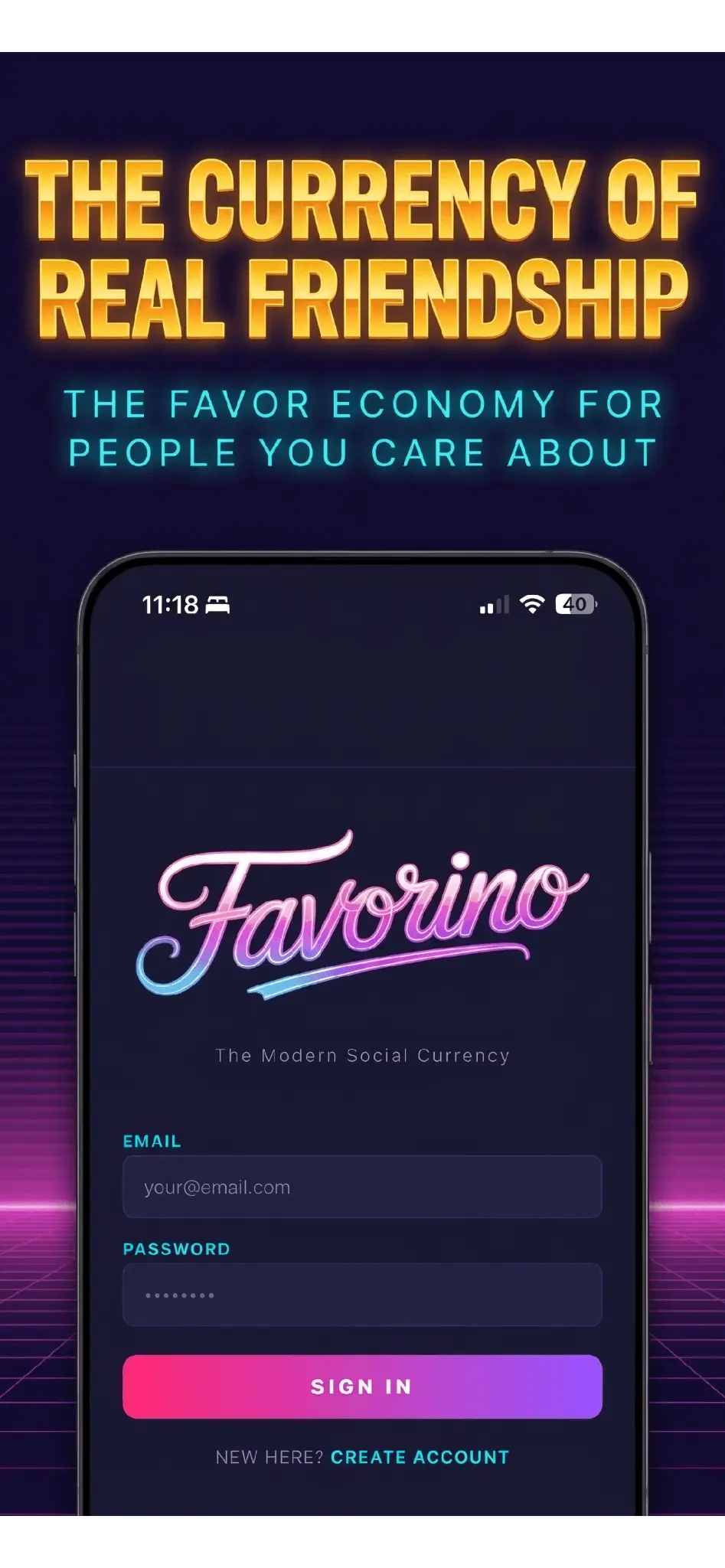 Screenshot 1 of Favorino
