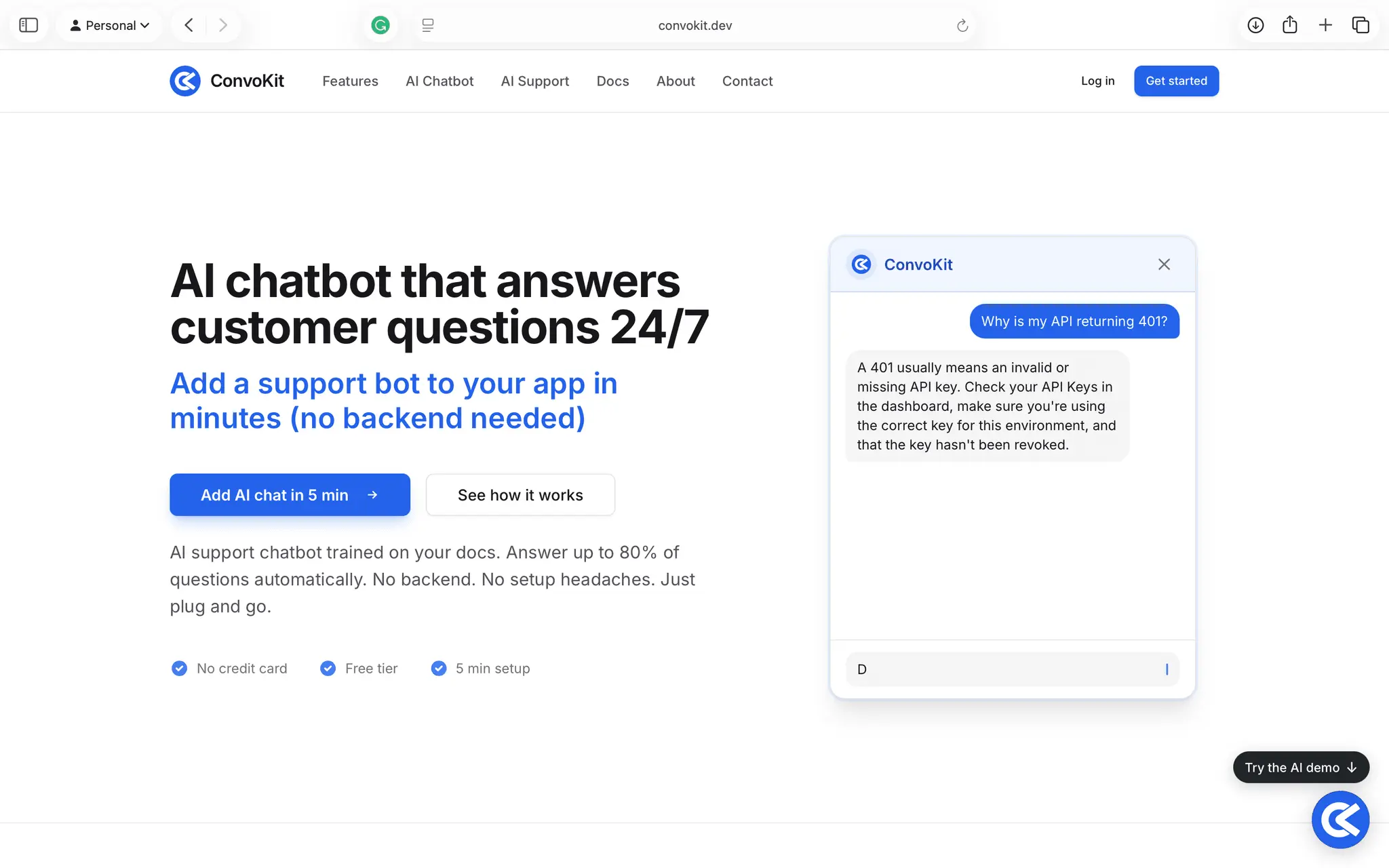 Screenshot 1 of ConvoKit