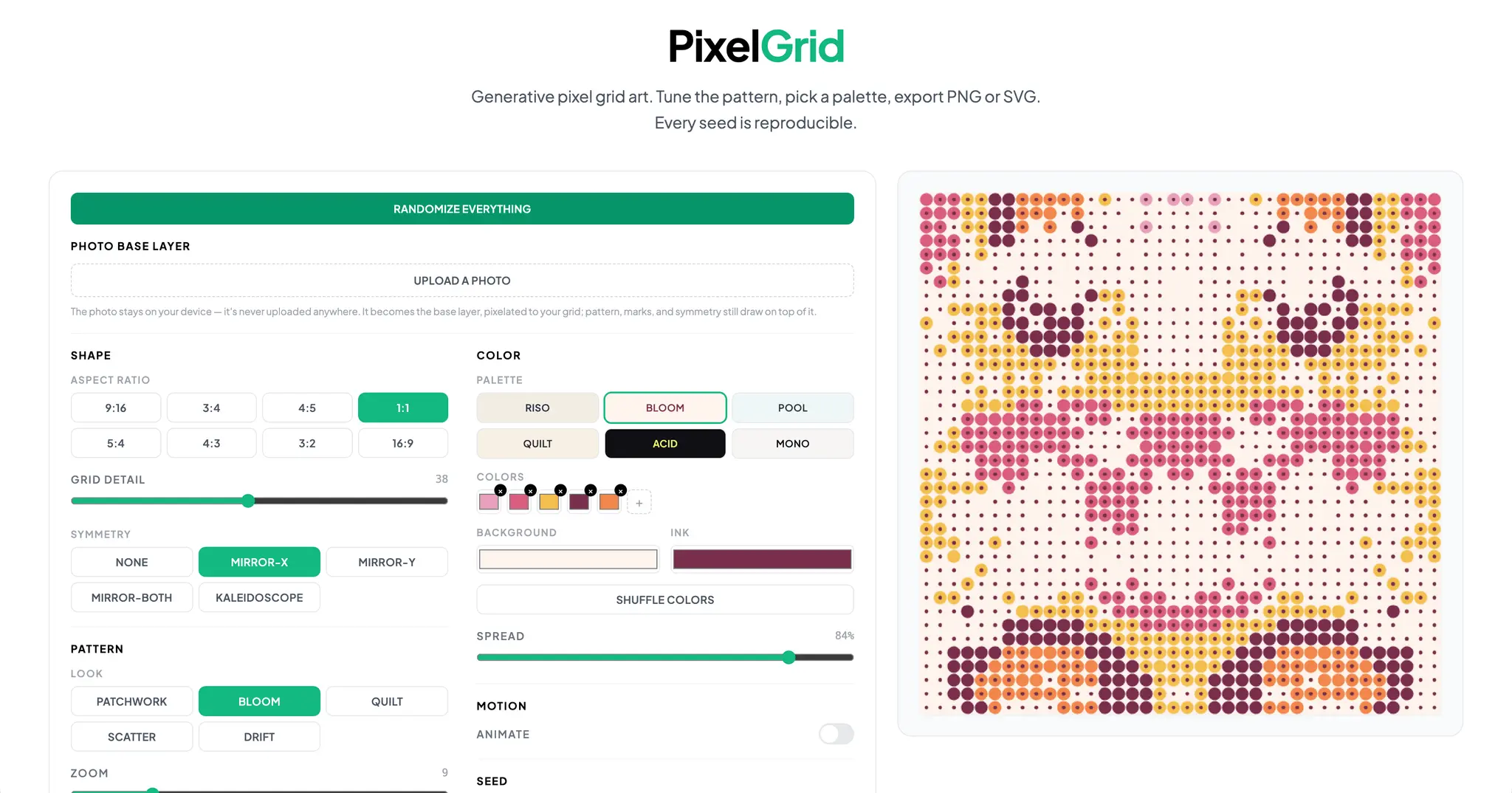 Screenshot 3 of PixelGrid