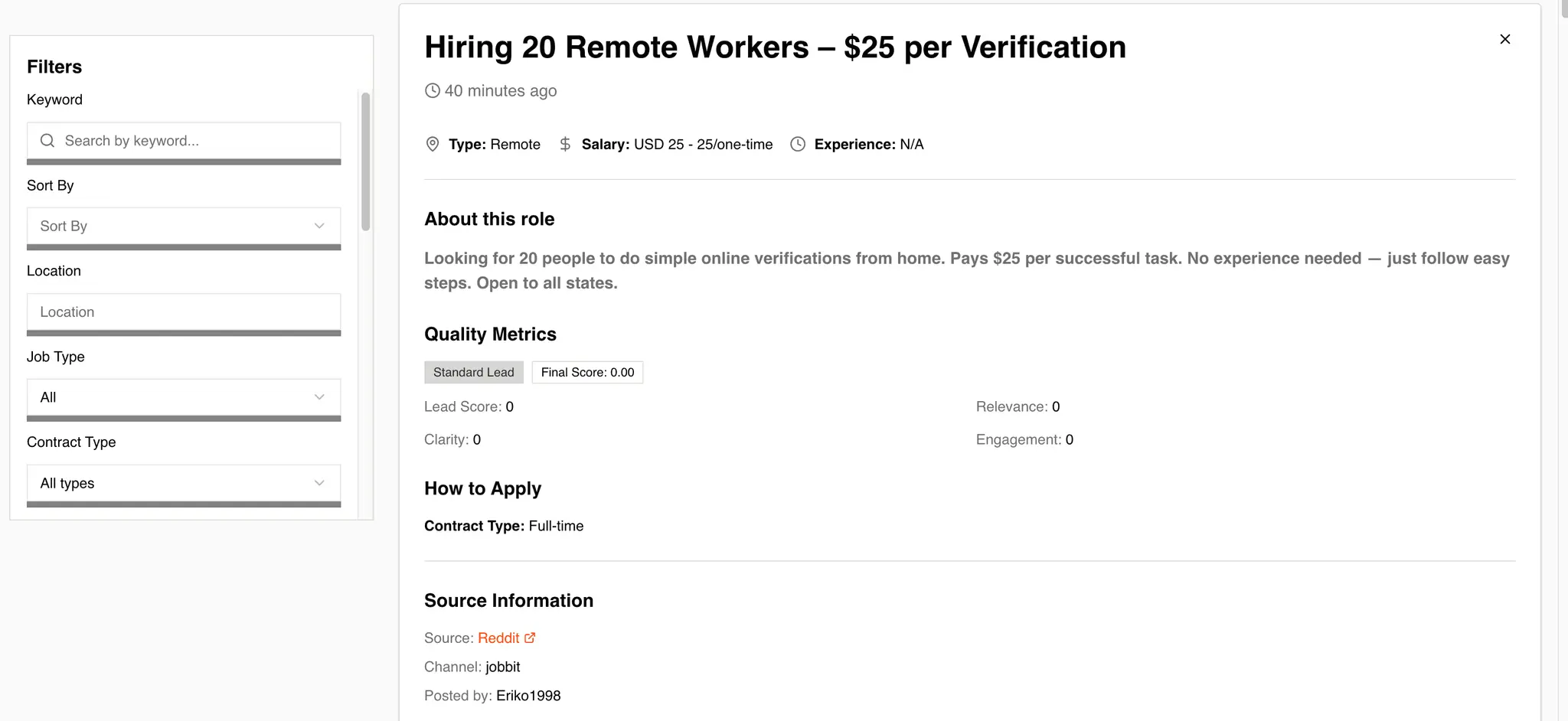 Screenshot 2 of Jobdit