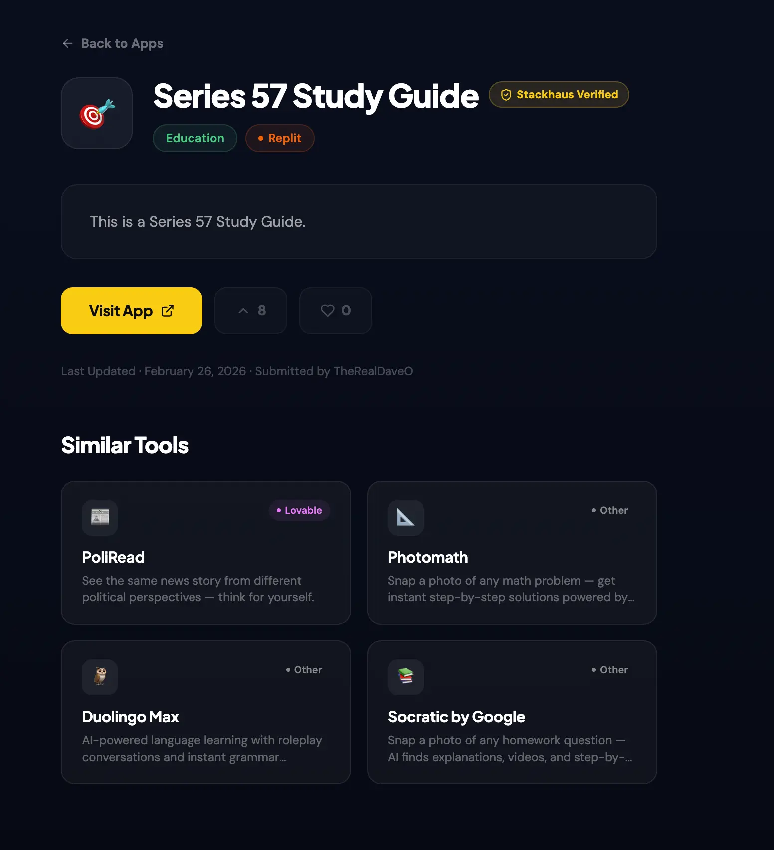 Screenshot 1 of Stackhaus.ai